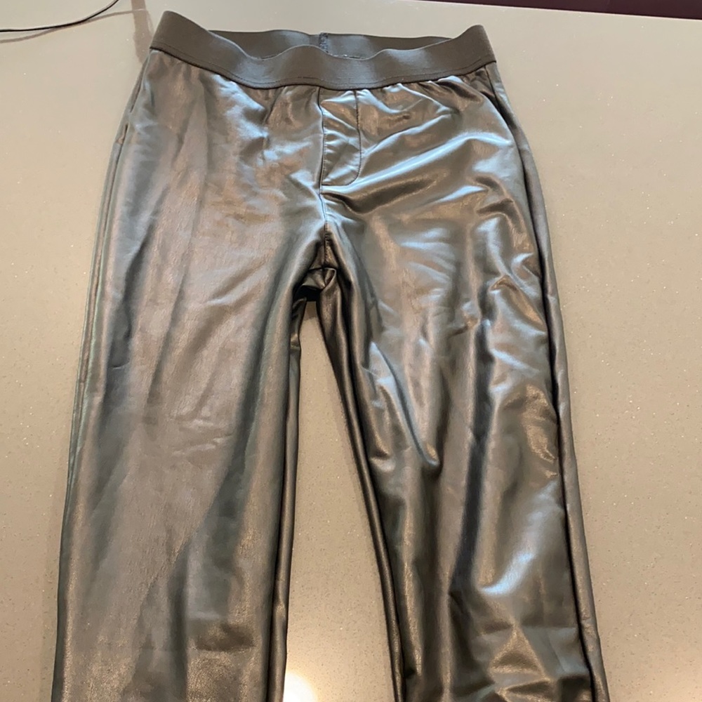 Bagatelle collection black faux leather pants. Size M